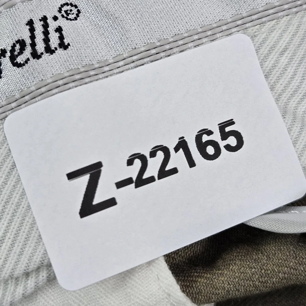 Sartorelli Men Pants 35 Tan Dress Pants ROMEO Luxury Serge Wool Italy READ